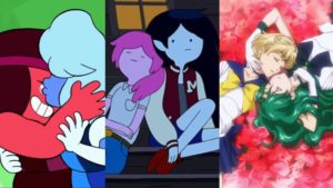 Gay characters Steven Universe, Adventure Time, Sailor Moon Crystal
