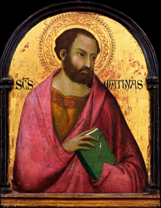 Saint Matthias - Simone Martini (circa 1317-1319)