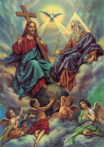 God and Jesus - Artist unknown