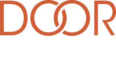 Only 2% of the world's 70 million Deaf people follow Jesus. DOOR International sets out to change that using AI. 1 logo stacked clean white 2