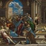 Christ cleansing the Temple