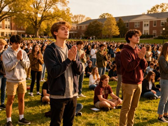 Thousands gather in Ohio as college students make public commitments to ...