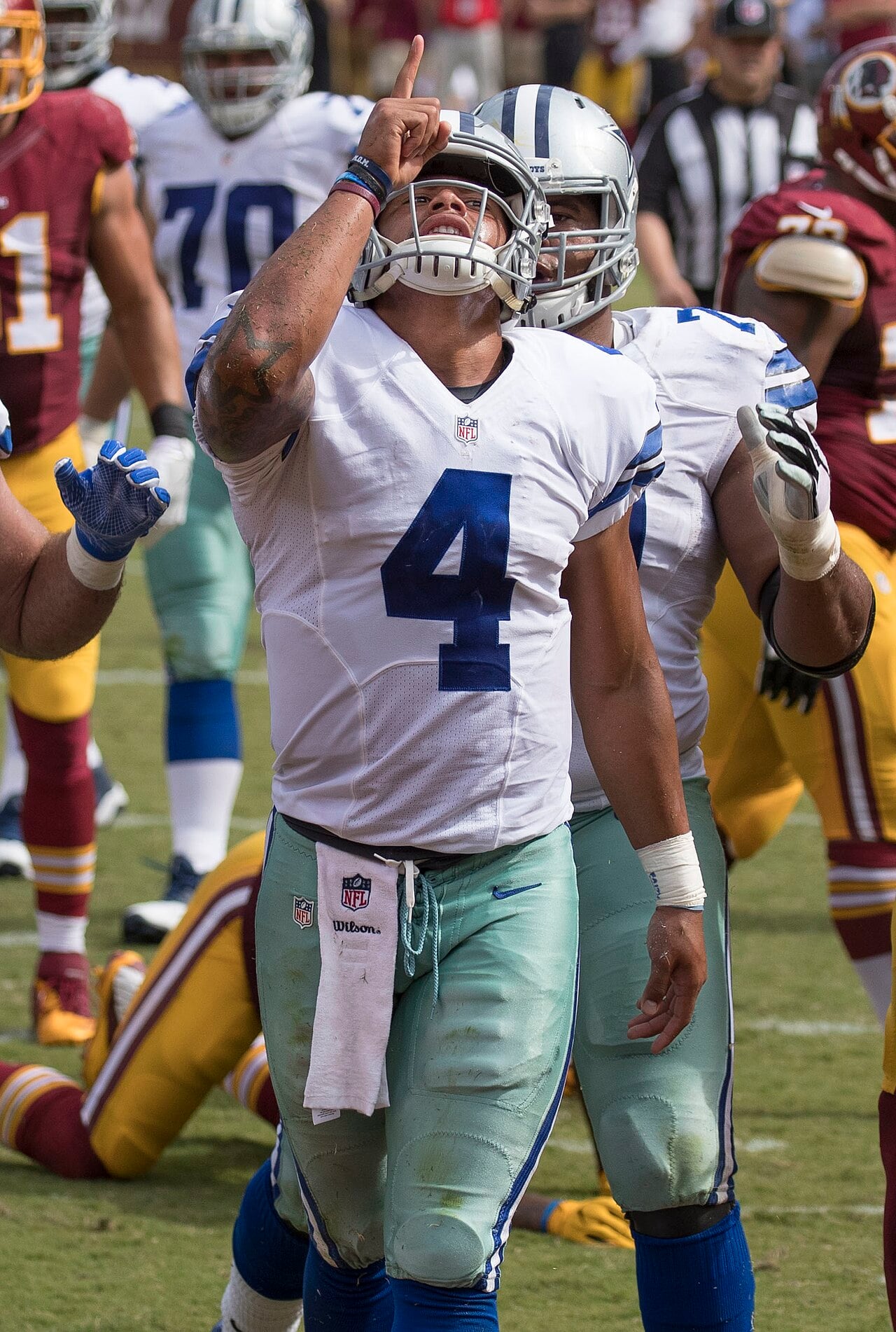 Cowboys at Redskins 9/18/16