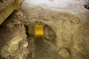 A tomb located next to the home is believed to be the burial place of Joseph, husband of Mary and Jesus' father