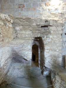 Home that Jesus was believed to have been raised in under the Sisters of Nazareth covnent