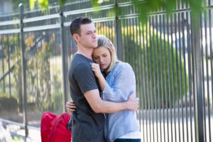 Movie still from anti-abortion movie Unplanned