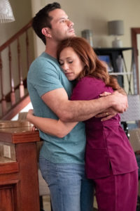 Movie still from anti-abortion movie Unplanned
