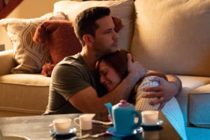 Movie still from anti-abortion movie Unplanned